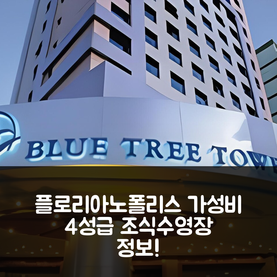 플로리아노폴리스 숙소 여행 호텔 추천 블루 트리 프리미엄 플로리아노폴리스 | 가성비 좋은 4성급 조식과 수영장 정보 7가지