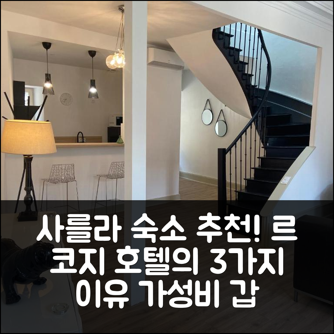 사를라 라 카네다 숙소 여행 호텔 추천 르 코지 호텔 | 3가지 이유로 가성비 최고 조식과 위치