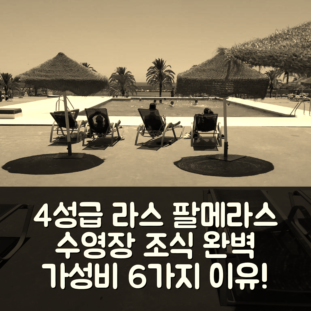 푸엔기롤라 숙소 여행 호텔 추천 라스 팔메라스 893 | 4성급 수영장과 조식으로완벽한 가성비 6가지 이유
